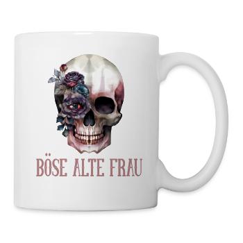 Evil Old Woman, design amusant pour dames - Mug blanc - blanc - Droite