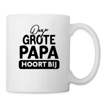 Personaliseerbaar Cadeau Voor Een Geweldige Vader - Tasse - Weiß - Rechts