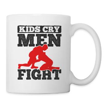 Grappling Martial Arts Wrestling - Tasse - Weiß - Rechts