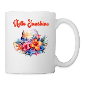 Hello Sunshine - Tasse - Weiß - Rechts