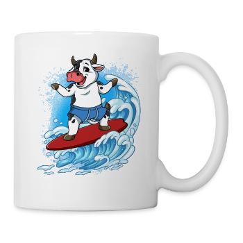 Surfeurs de vagues Surfeurs Surfeurs - Mug blanc - blanc - Droite