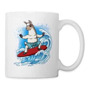 Surfeurs de vagues Surfeurs Surfeurs - Mug blanc - blanc - Droite
