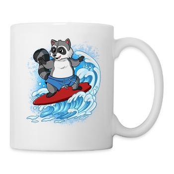 Surfeurs de vagues Surfeurs Surfeurs - Mug blanc - blanc - Droite