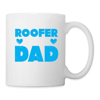 Couvreur Cadeau Travail Artisan Couvreur - Mug blanc - blanc - Droite