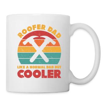 Couvreur Cadeau Travail Artisan Couvreur - Mug blanc - blanc - Droite