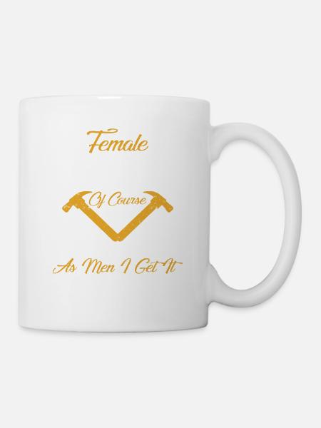 Dachdecker Geschenk Arbeit Handwerker Dachdecker - Tasse - Weiß