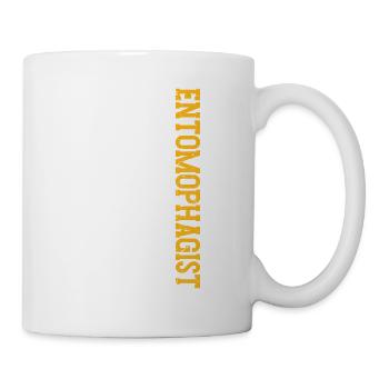 Entomophagy Flag, Patriotic Insect Protein - Tasse - Weiß - Rechts