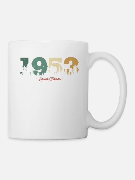 1953 limitierte Auflage - Tasse - Weiß