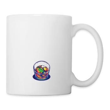LGBT Proud Ally I Like My Bourbon Straight Gay - Mug - white - Right