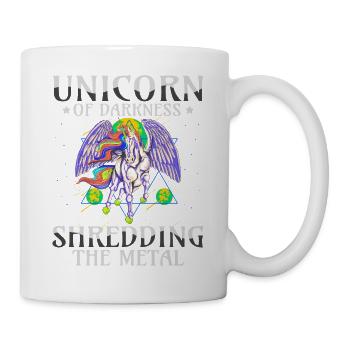 Goth Rock Satan Girl Woman Festivals Death Metal - Tasse - Weiß - Rechts