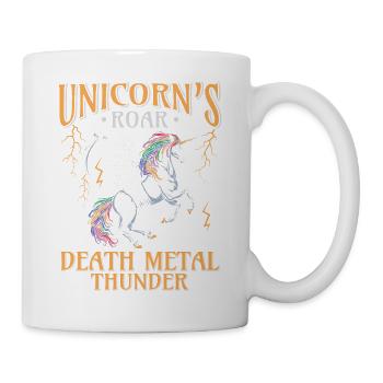 Goth Rock Satan Girl Woman Festivals Death Metal - Tasse - Weiß - Rechts