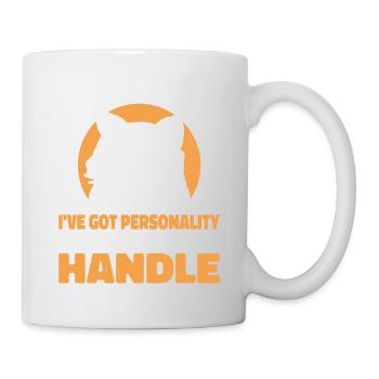 Je n’ai pas d’attitude 7 - Mug blanc - blanc - Droite