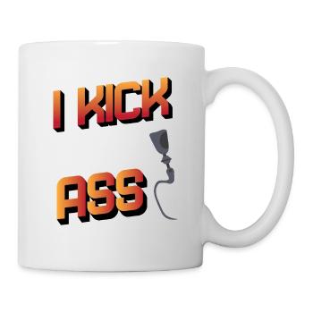 Lustiges Amputation und Beinprothesen - Tasse - Weiß - Rechts