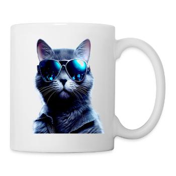 Chat Maman Chats Maman Chat Mère Fête des mères Chat - Mug blanc - blanc - Droite