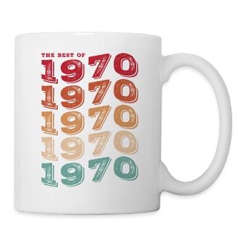 Vintage 1970 Gifts Legend for 53 Year Old - 53rd - Mug - white - Right