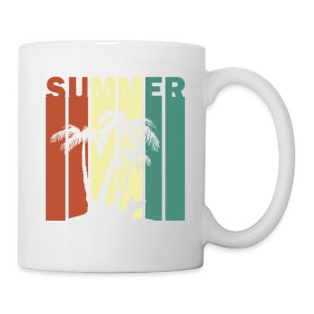 Summer Feeling - Tasse - Weiß - Rechts