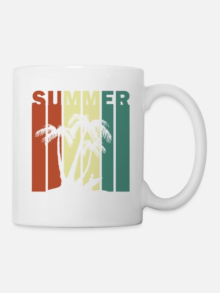 Summer Feeling - Tasse - Weiß