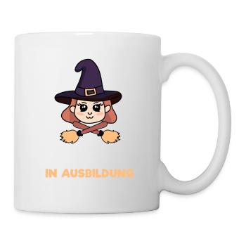 Hexe In Ausbildung - Tasse - Weiß - Rechts