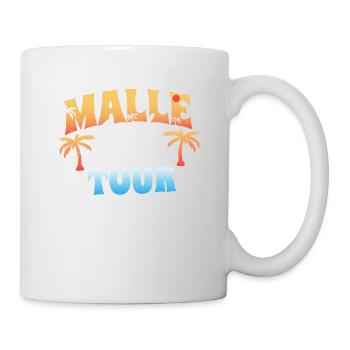 Malle Girls Tour - Tasse - Weiß - Rechts