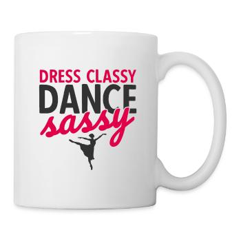Breakdancing Tanzen für Tänzer - Tasse - Weiß - Rechts