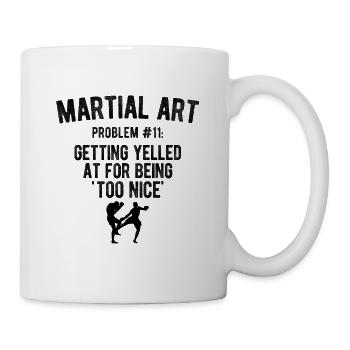 Mixed Martial Arts MMA - Tasse - Weiß - Rechts