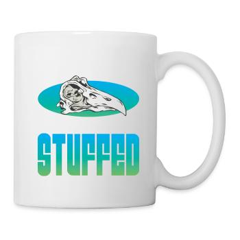 Lustiges Taxidermie und Tierpräparator Taxidermist - Tasse - Weiß - Rechts