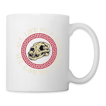 Lustiges Taxidermie und Tierpräparator Taxidermist - Tasse - Weiß - Rechts