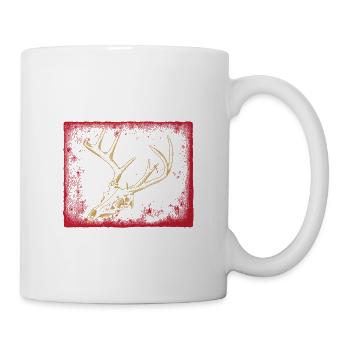 Lustiges Taxidermie und Tierpräparator Taxidermist - Tasse - Weiß - Rechts