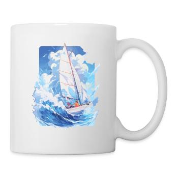 Sailing Sailboat Sport Sailing Sailing Gifts - Mug - white - Right