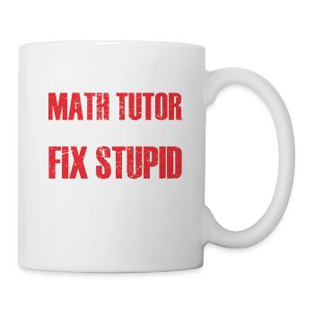 Tutor Geschenk Tutor - Tasse - Weiß - Rechts