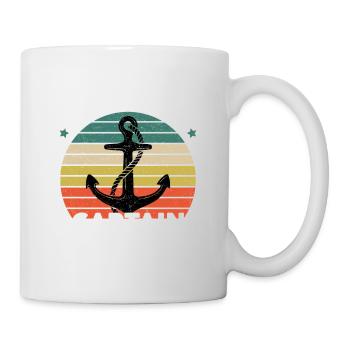 Call Me Captain Boat Sailboat Sea Gift - Mug - white - Right