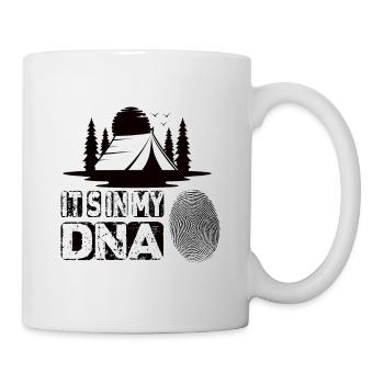 Camping c’est dans mon ADN - Mug blanc - blanc - Droite