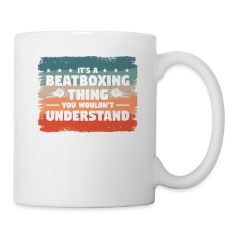 C’est une chose de beatboxing que vous ne comprendriez pas - Mug blanc - blanc - Droite
