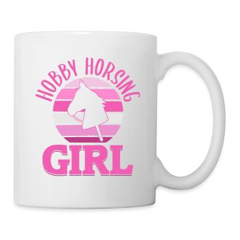 Hobby Horse Hobby Horsing Hobbyhorse Cadeau - Mug blanc - blanc - Droite