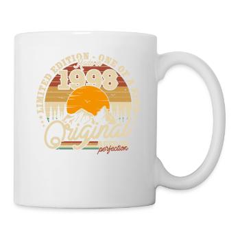 Vintage 1998 Geburtstagsgeschenk - Tasse - Weiß - Rechts