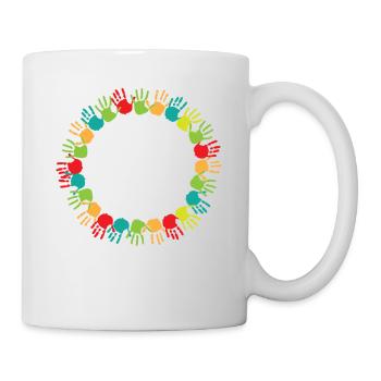 VBS Staff Hand Print Vacation Bible School Crew - Mug - white - Right