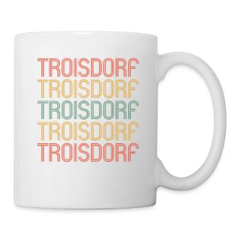 Troisdorferin Troisdorfer Troisdorf - Tasse - Weiß - Rechts