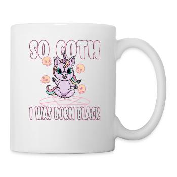 Satan Beelzebub Devil Gothic Pentagram Mystical - Mug - white - Right
