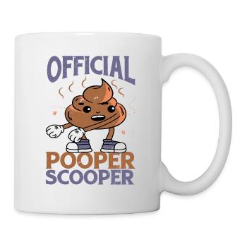 Official Pooper Scooper 31 - Tasse - Weiß - Rechts