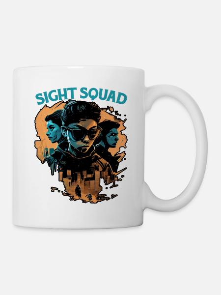 Sight Squad 6 - Tasse - Weiß
