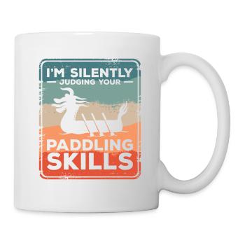 I'm Silently Judging Your Paddling Skills Dragon - Mug - white - Right