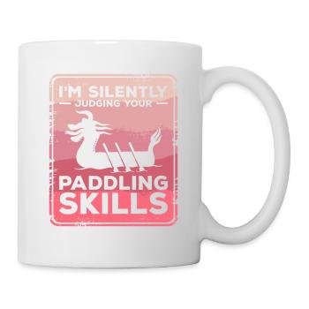 I'm Silently Judging Your Paddling Skills Dragon - Mug - white - Right