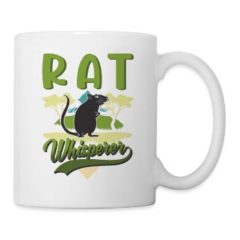 Rats Whisperer Domestic Rat Rat Owner - Mug - white - Right