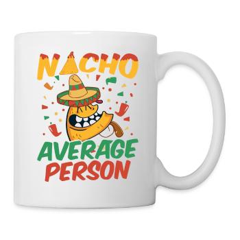 Nacho Salsa Dip Mexikanisch Mexiko Latino - Tasse - Weiß - Rechts