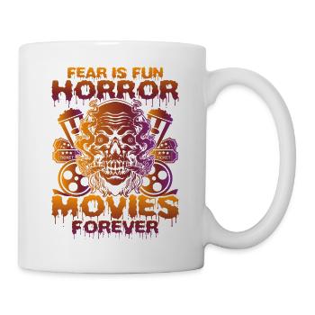 Zombie Horror Horror Film Festival + Halloween - Mug - white - Right