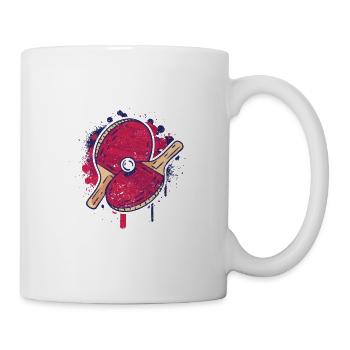 Ping Pong Whisperer Paddle Balls Master Funny - Mug - white - Right