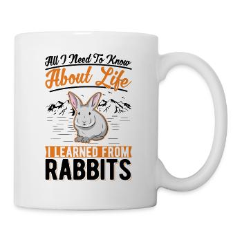 Rabbit Bunny Rabbit Rabbit - Mug - white - Right