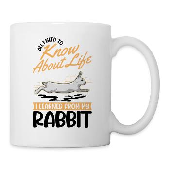 Lapin Cadeau Lapin Lapin Lapin - Mug blanc - blanc - Droite