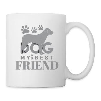 Dog My Best Friend - Mug - white - Right