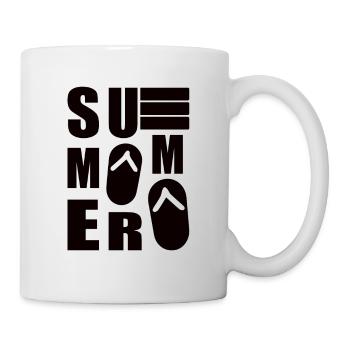 Sommer - Tasse - Weiß - Rechts